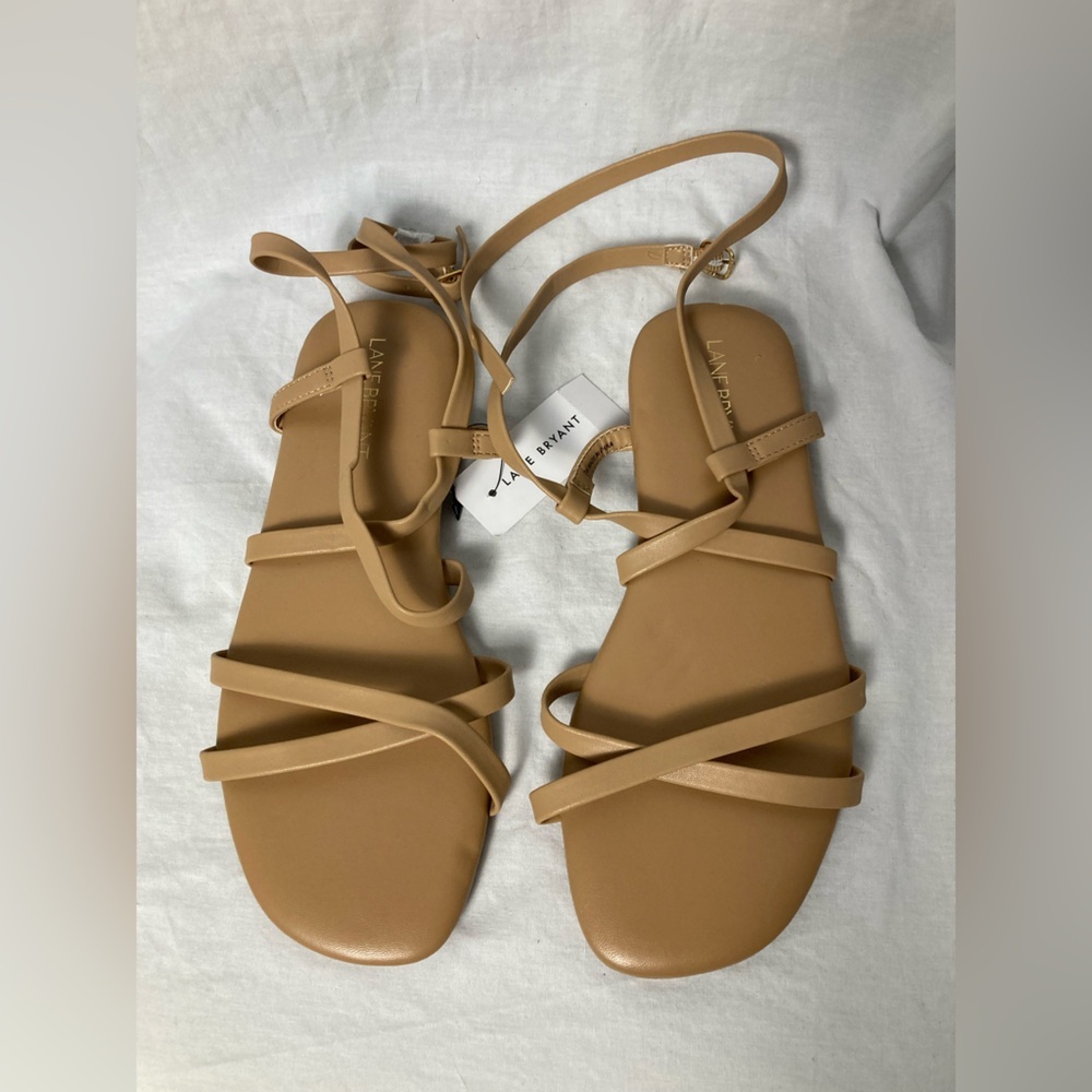 Lane Bryant sandals woman NWT size 7W